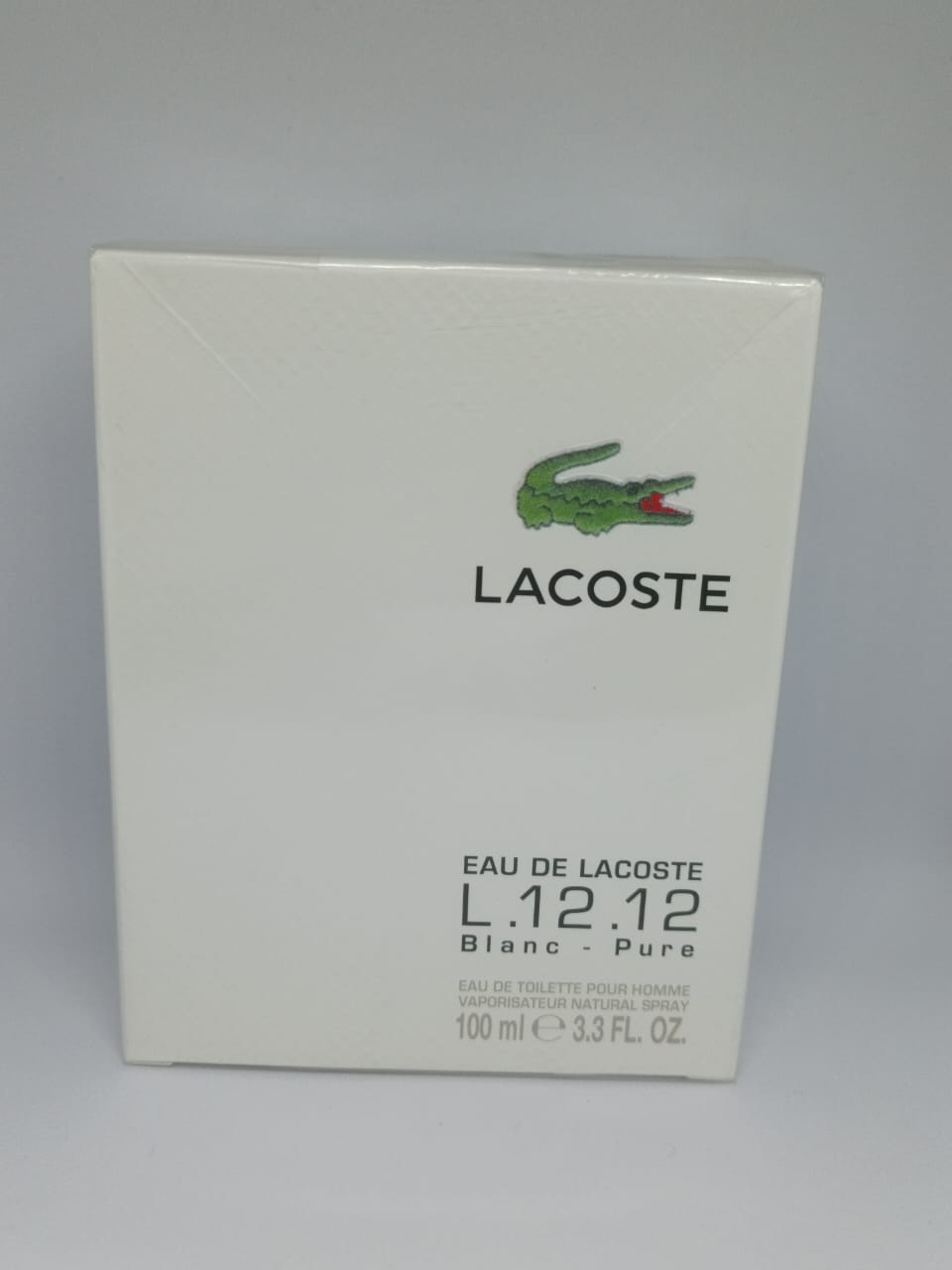 Lacoste L.12.12 Blanc Pure - 100ml/3.3oz