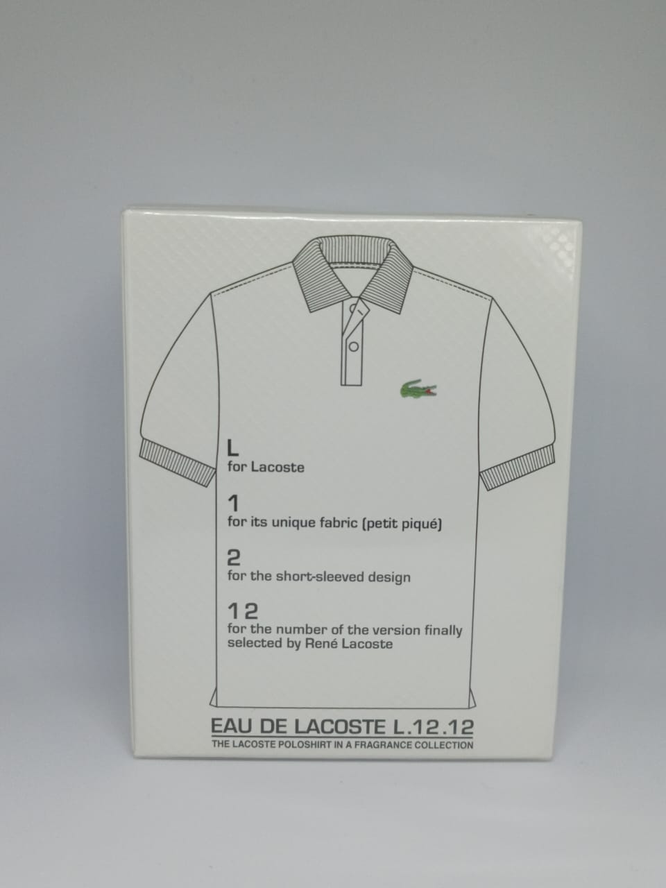 Lacoste L.12.12 Blanc Pure - 100ml/3.3oz