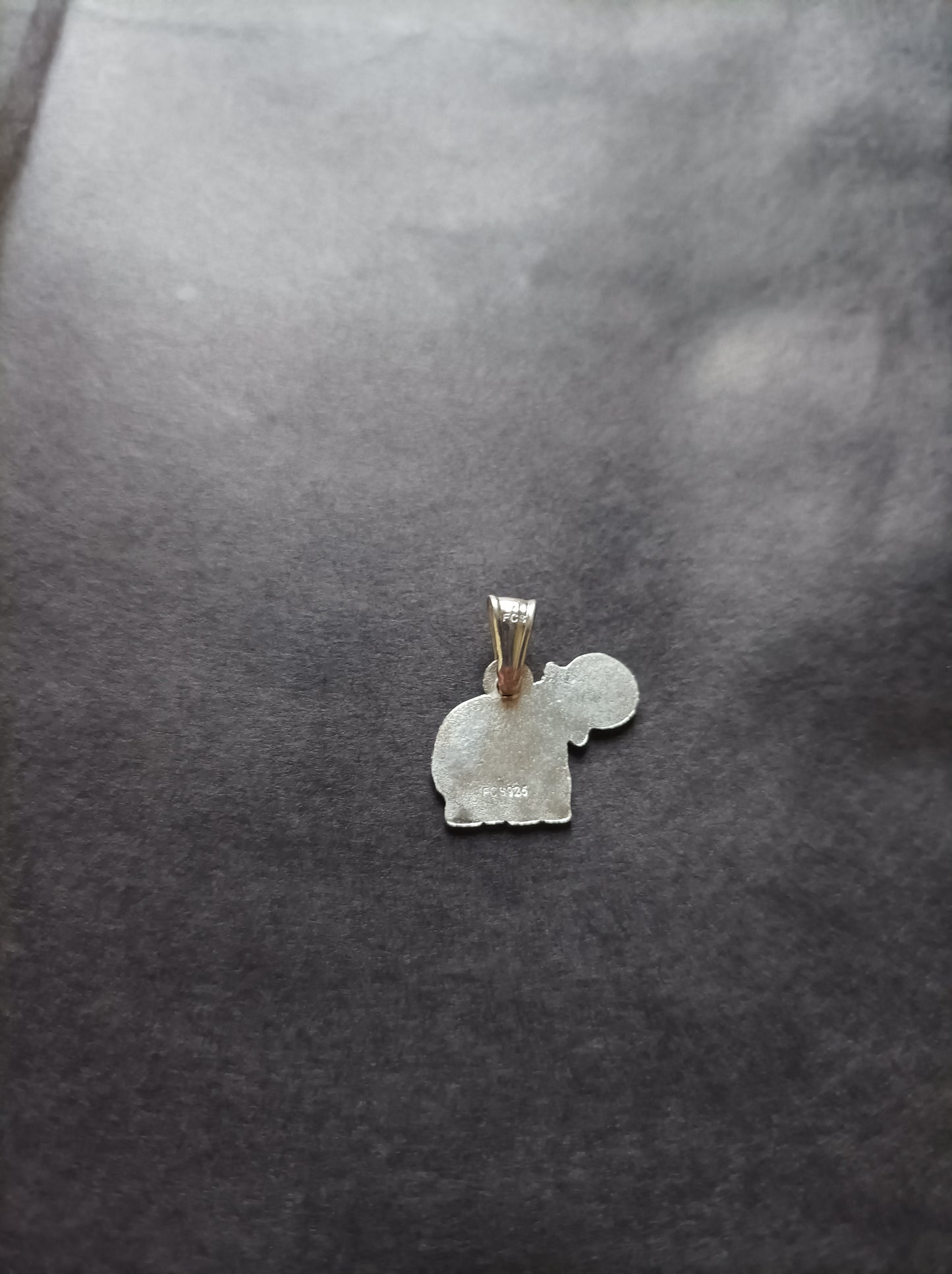 Collar con dije de Elefante en Plata 925