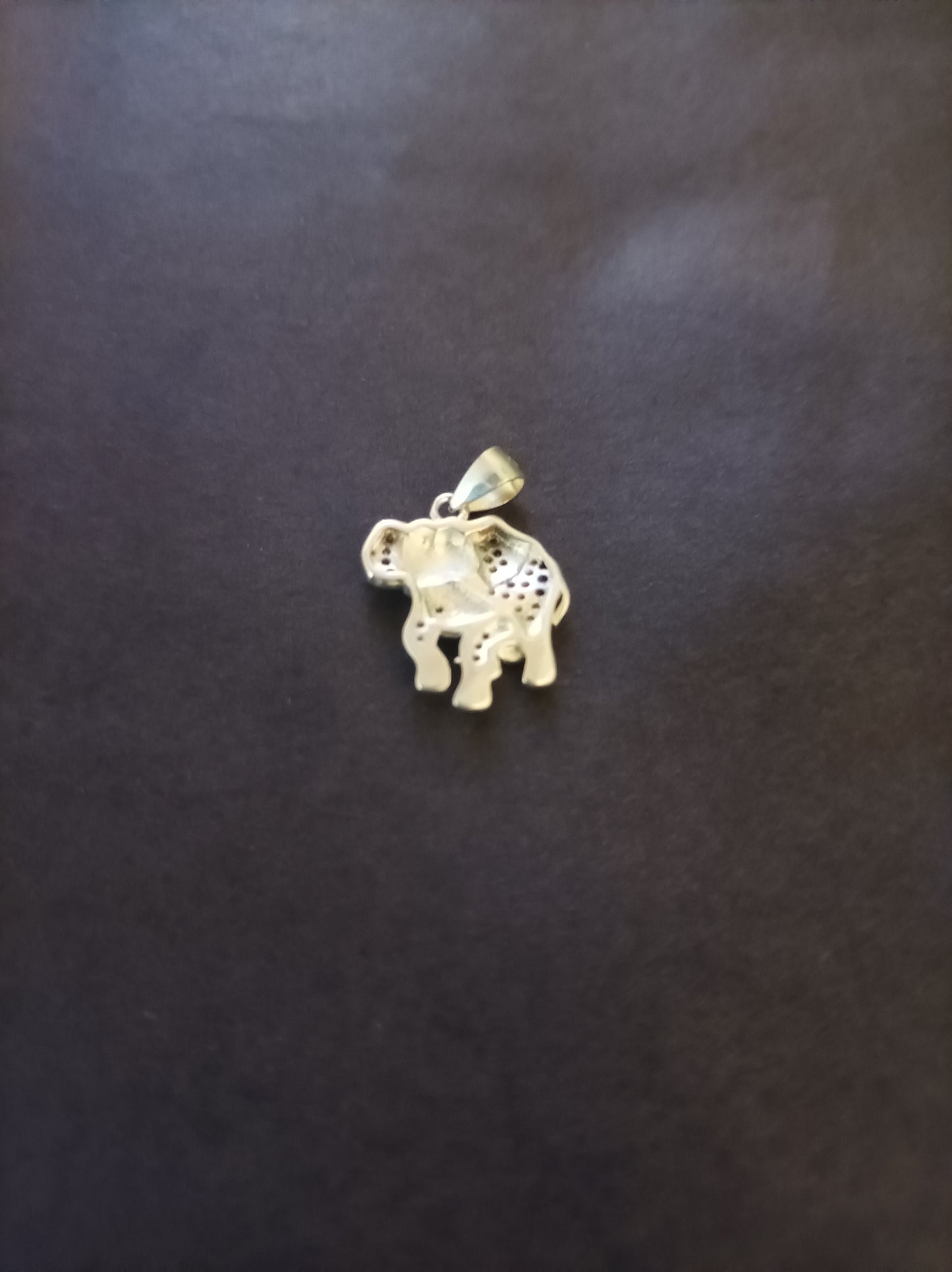 Collar con dije de Elefante en Plata 925