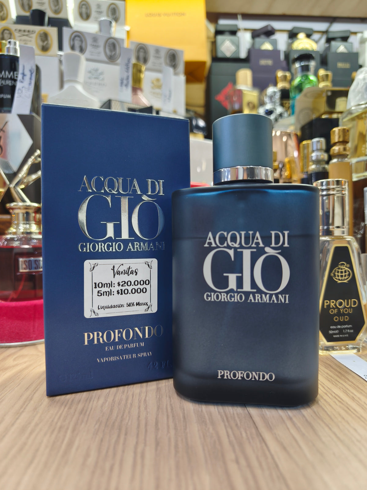 Acqua Di Gio Profondo 125ml Eau De Parfum (Decant)
