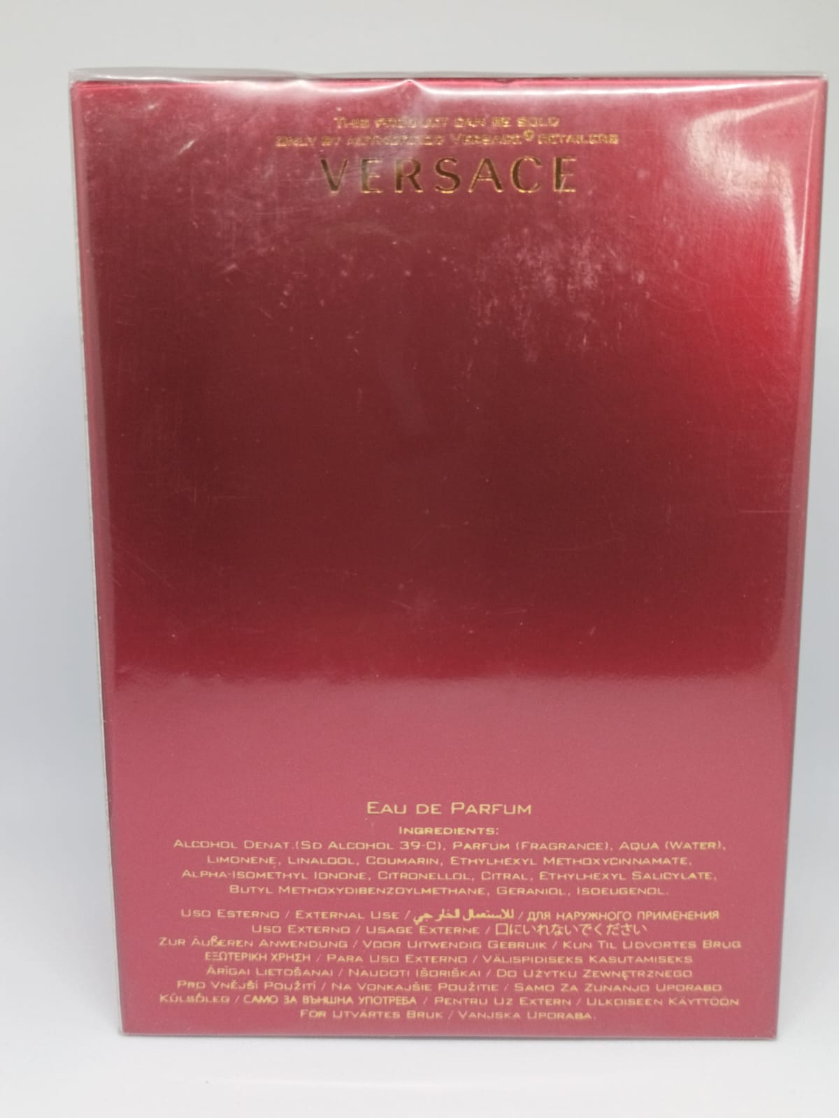 VERSACE (EROS FLAME) 100ml/3.4oz