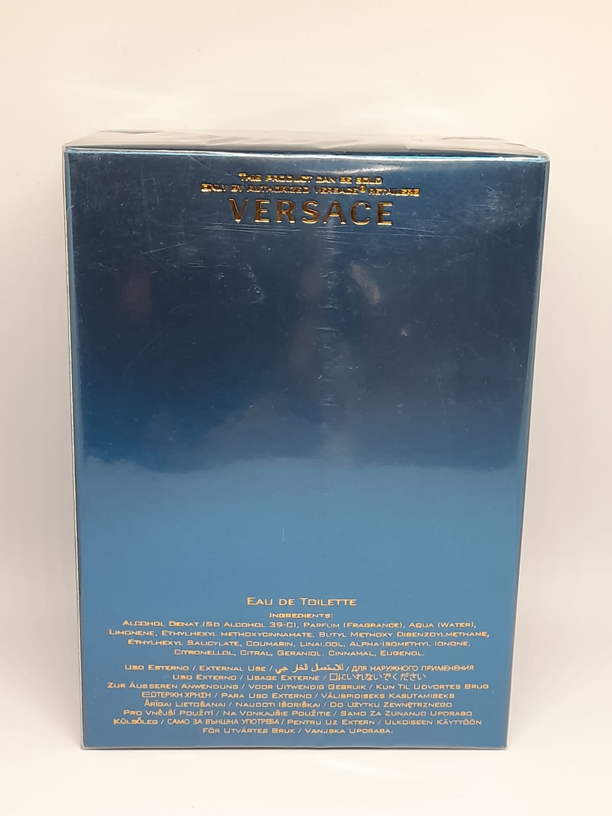 VERSACE (EROS) 100ml/3.4oz  (EAU DE TOILETTE)