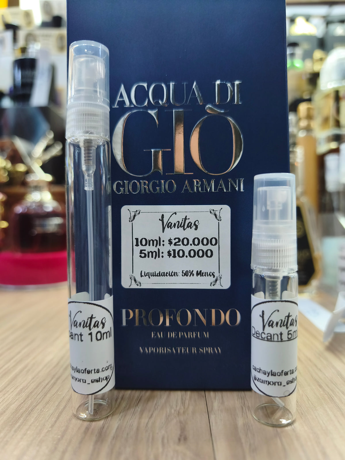 Acqua Di Gio Profondo 125ml Eau De Parfum (Decant)