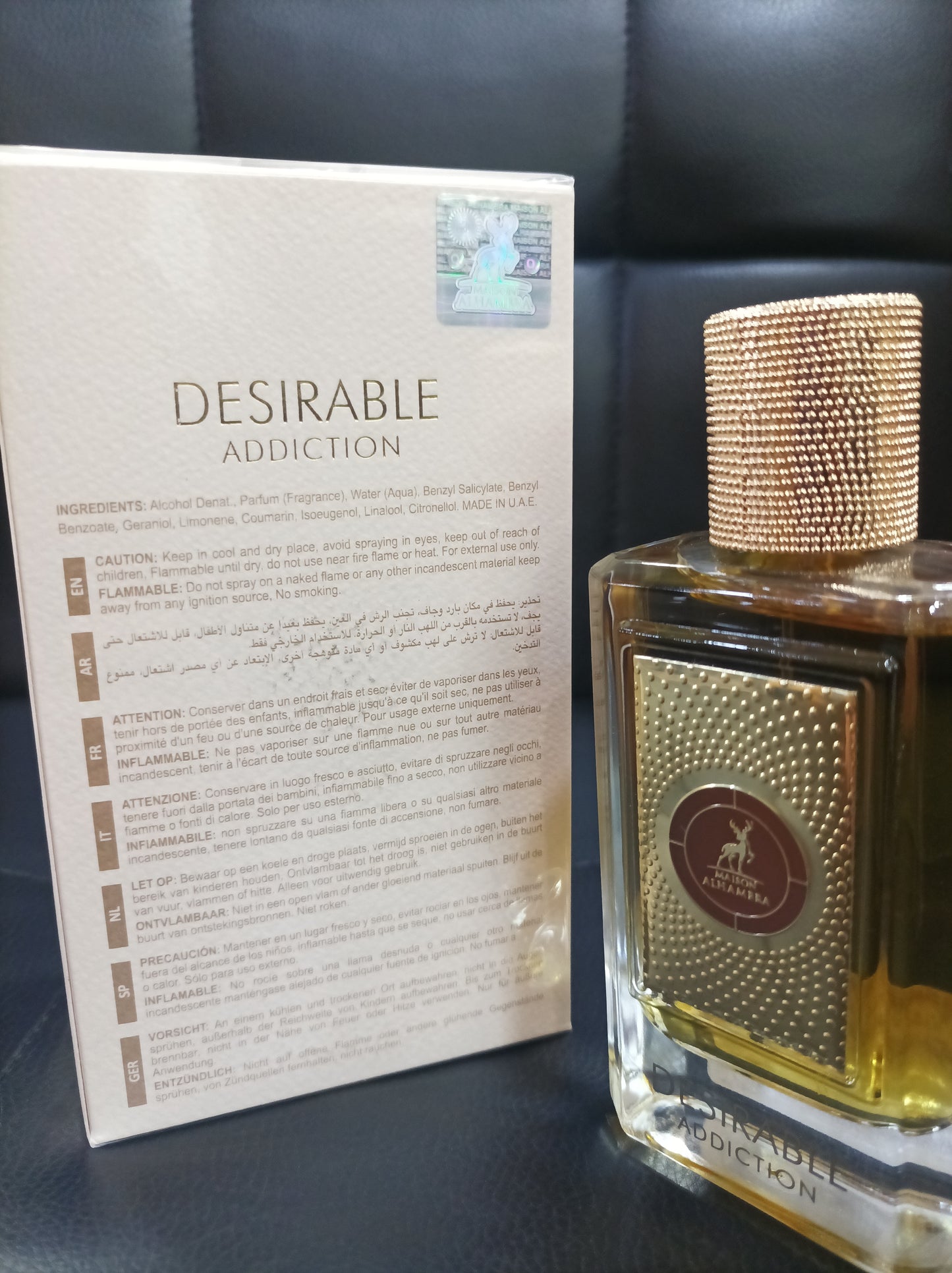 Maison Alhambra | Desirable Addiction Eau de Parfum 100ml