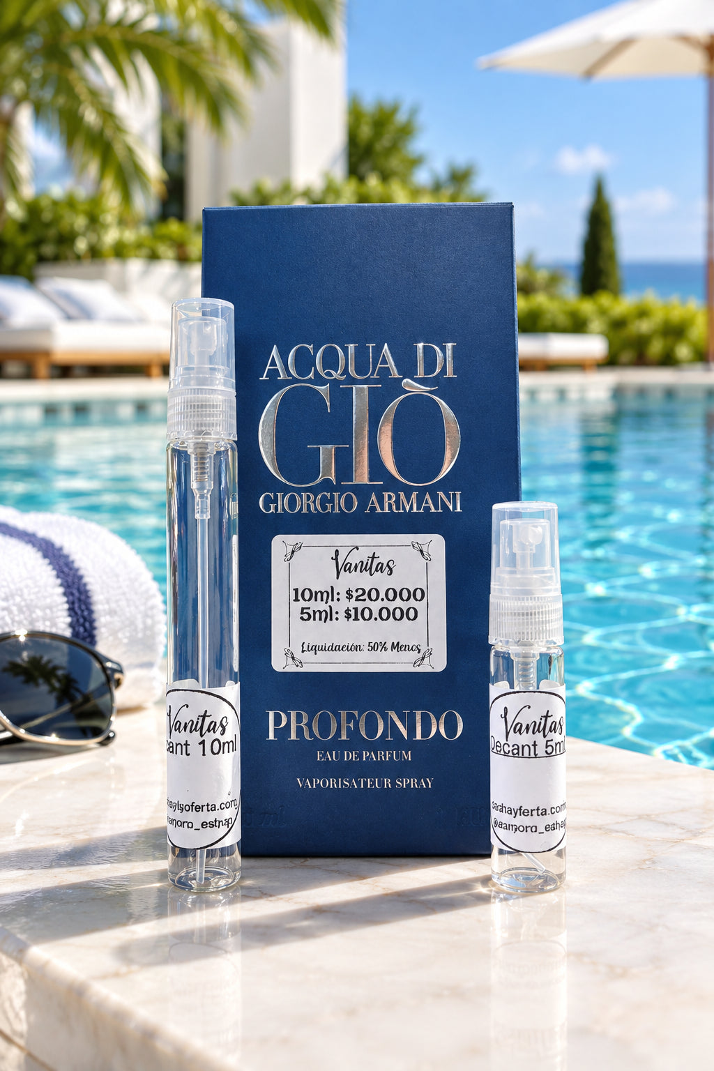 Acqua Di Gio Profondo 125ml Eau De Parfum (Decant)