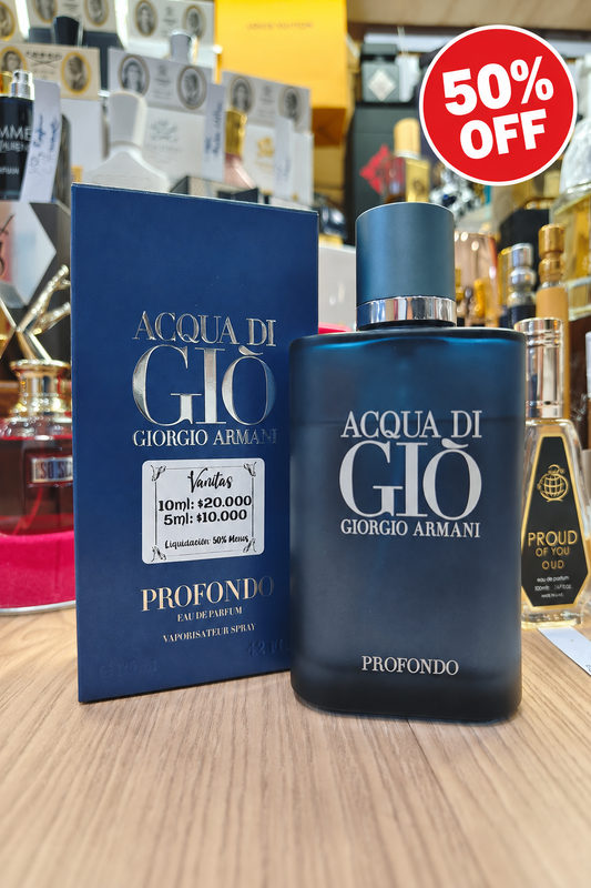 Acqua Di Gio Profondo 125ml Eau De Parfum (Decant)